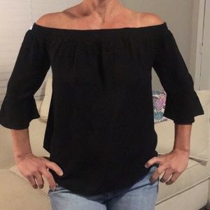 Old Navy black blouse